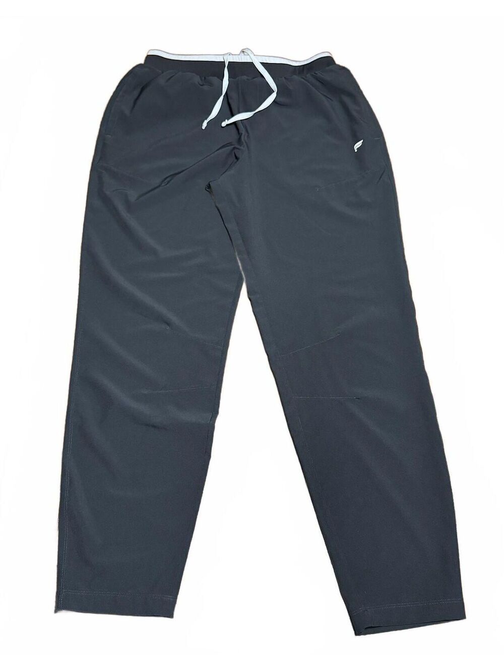 Fabletics Mens Fundamental Pants L Black Stretch Athletic Performance 31 Inseam